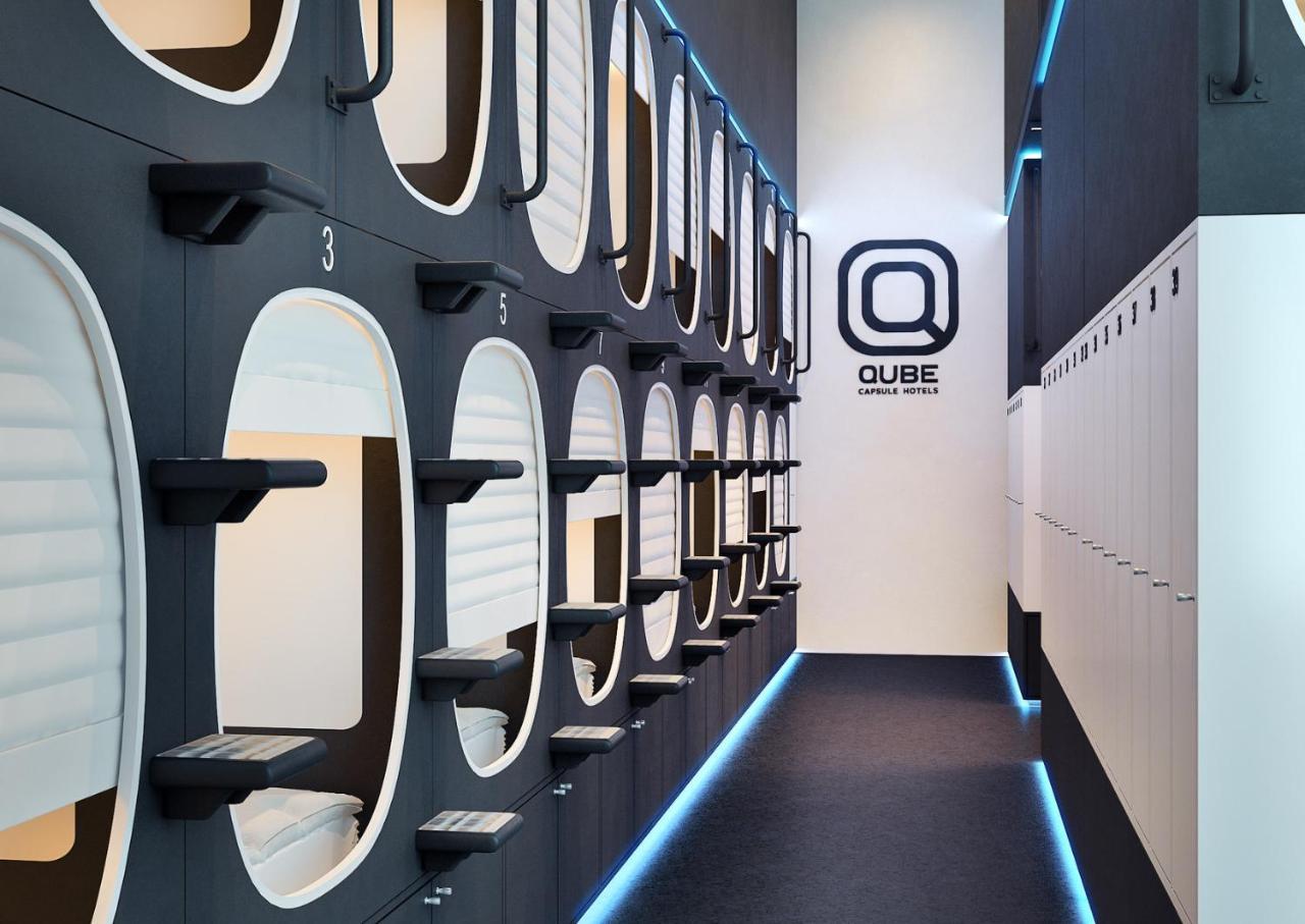 Qube Capsule Hotels Moscú Exterior foto